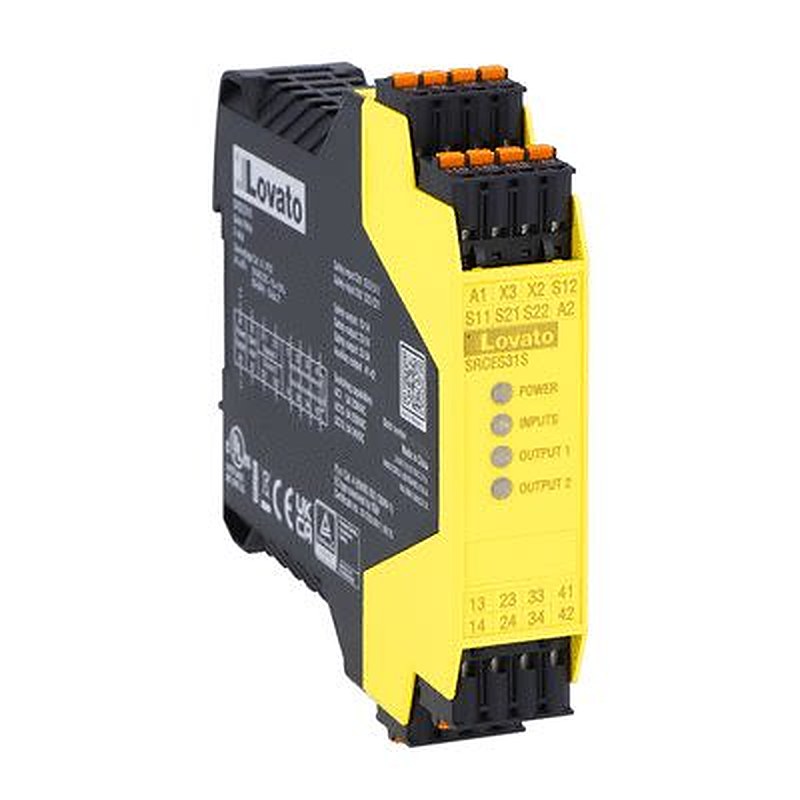 Lovato SRC, 24V Relay, 3 NO/1 NC Safety Contacts