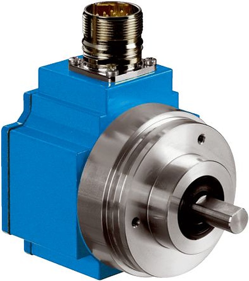 SICK SRS50 Series Absolute Encoder 12V dc, 1024 ppr ppr, Sin/Cos Signal, Solid Shaft Type, 10 mm Shaft