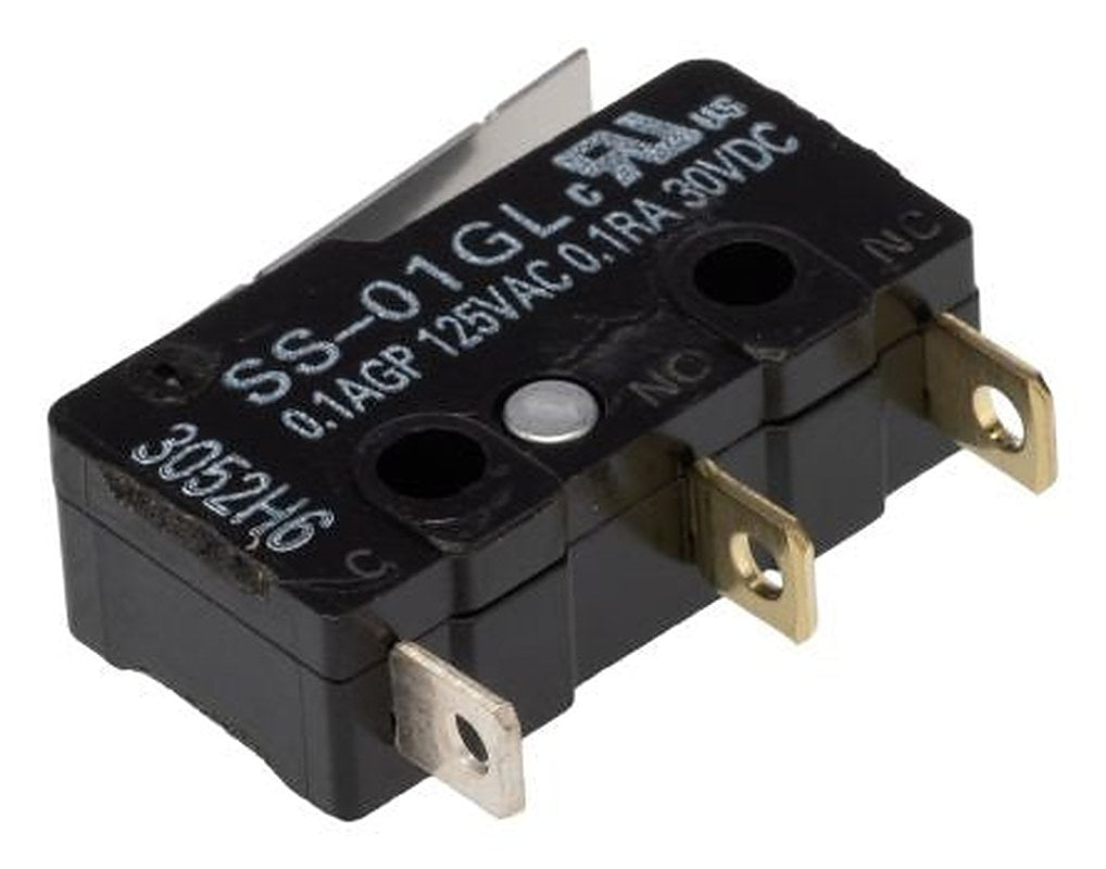 Omron Hinge Lever Micro Switch, Solder Terminal, 100mA, 30 V dc, SPDT, IP40