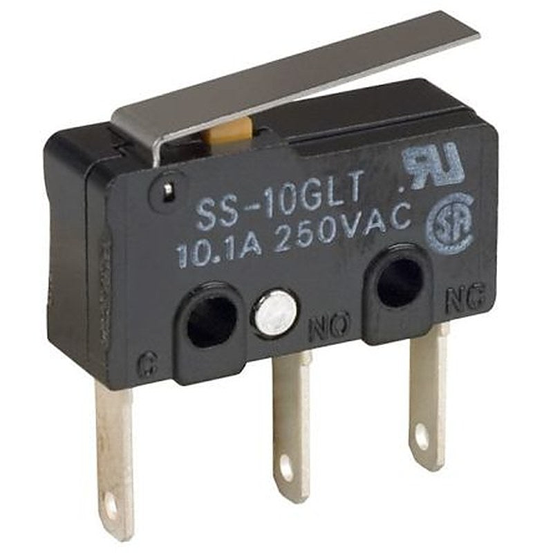 Omron Pin Plunger Switch, Solder Terminal, 0.1A, 125 V ac, 30 V dc, SPDT, IP40