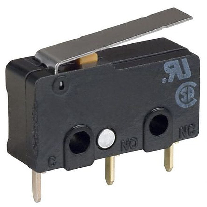 Omron Pin Plunger Switch, Solder Terminal, 0.1A, 125 V ac, 30 V dc, SPDT, IP40