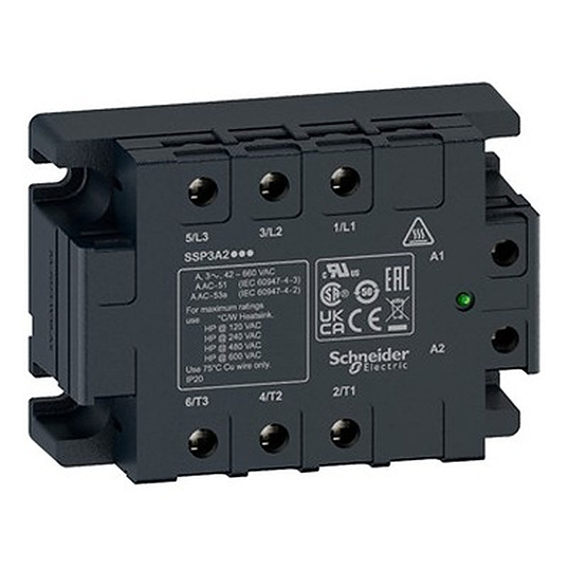 Schneider Electric Harmony Solid State Relays Series Relay, 25 A Load, Panel Mount Mount, 660 V Load, 280V Control