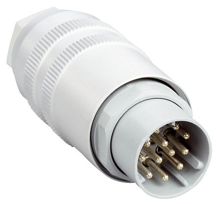 SICK Connector, 12 Contacts, M26 Connector, Plug, Male, IP65, STE Series