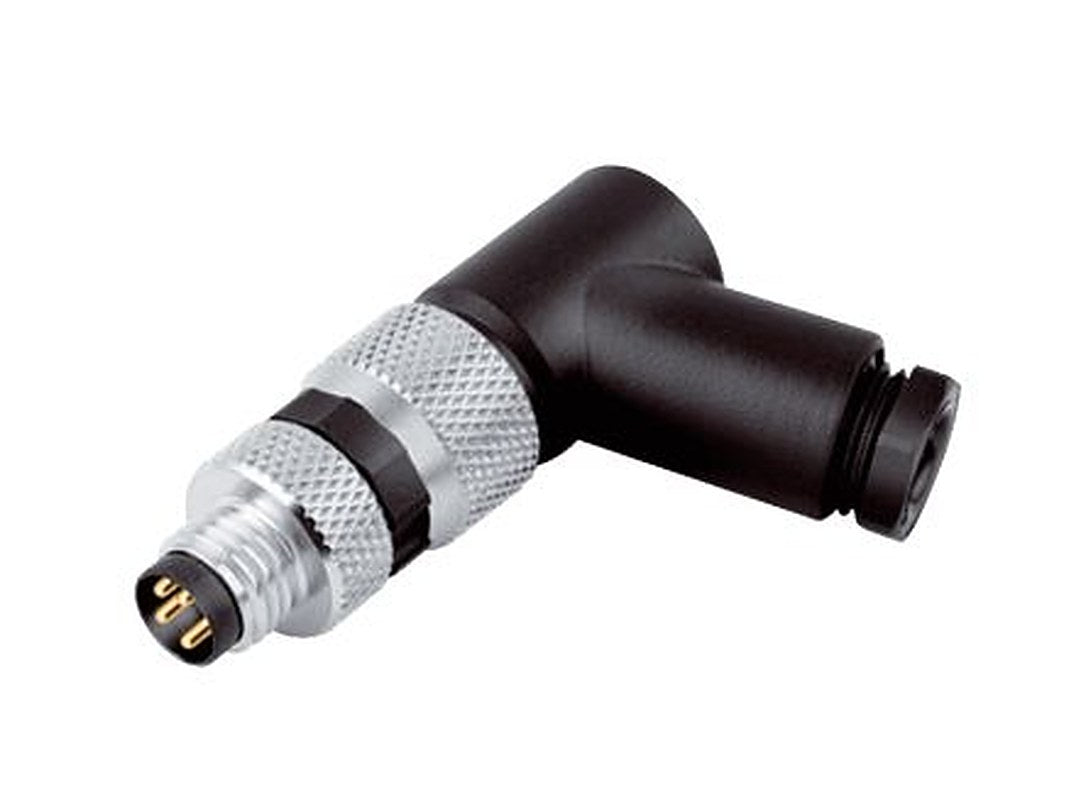 SICK Connector, 3 Contacts, Screw, M8 Connector, Plug, Male, IP67, STE Series