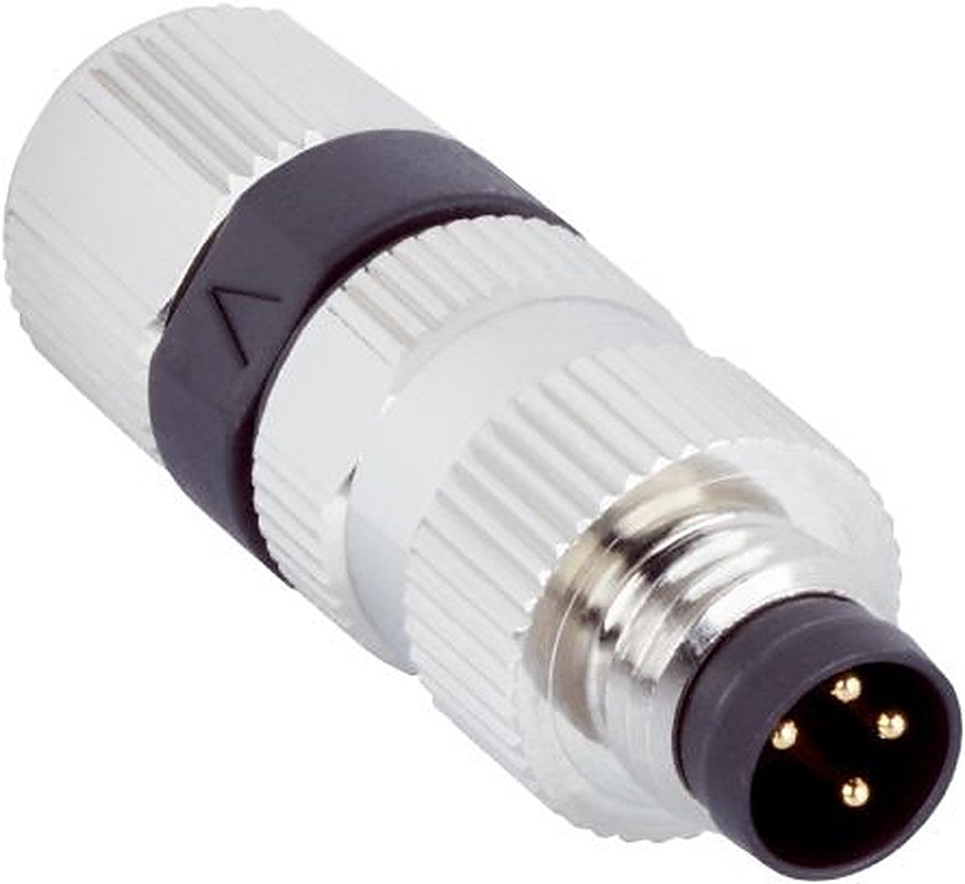 SICK Connector, 4 Contacts, M8 Connector, Plug, Male, IP68, STE Series