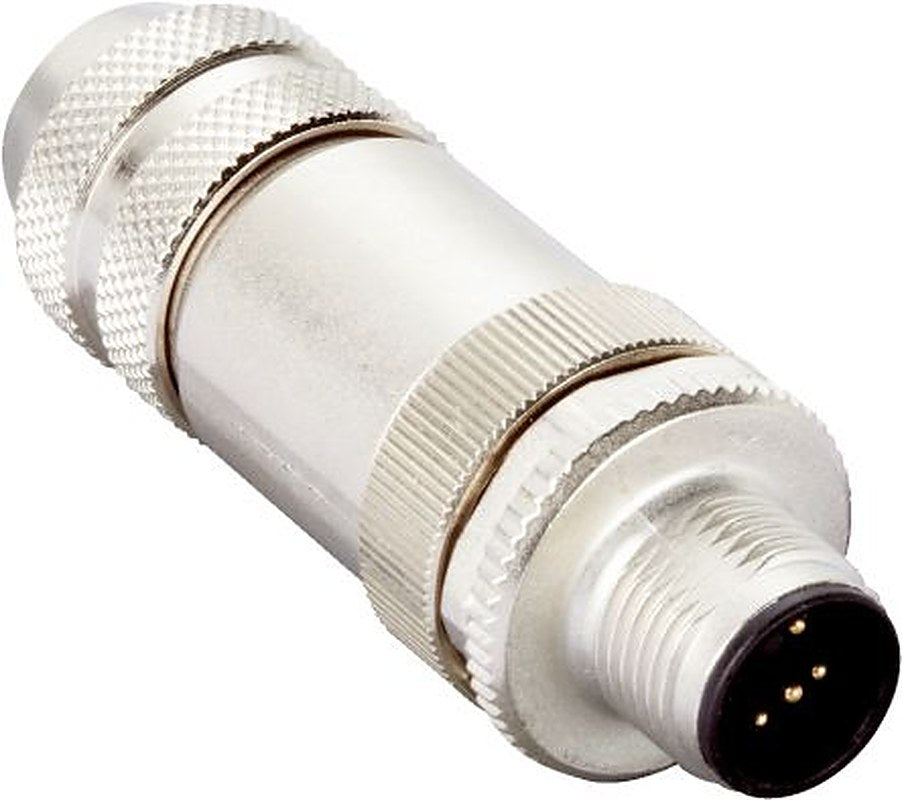 SICK Circular Connector, 4 Contacts, Cable, M12 Connector, Plug, Male, IP67, STE Series