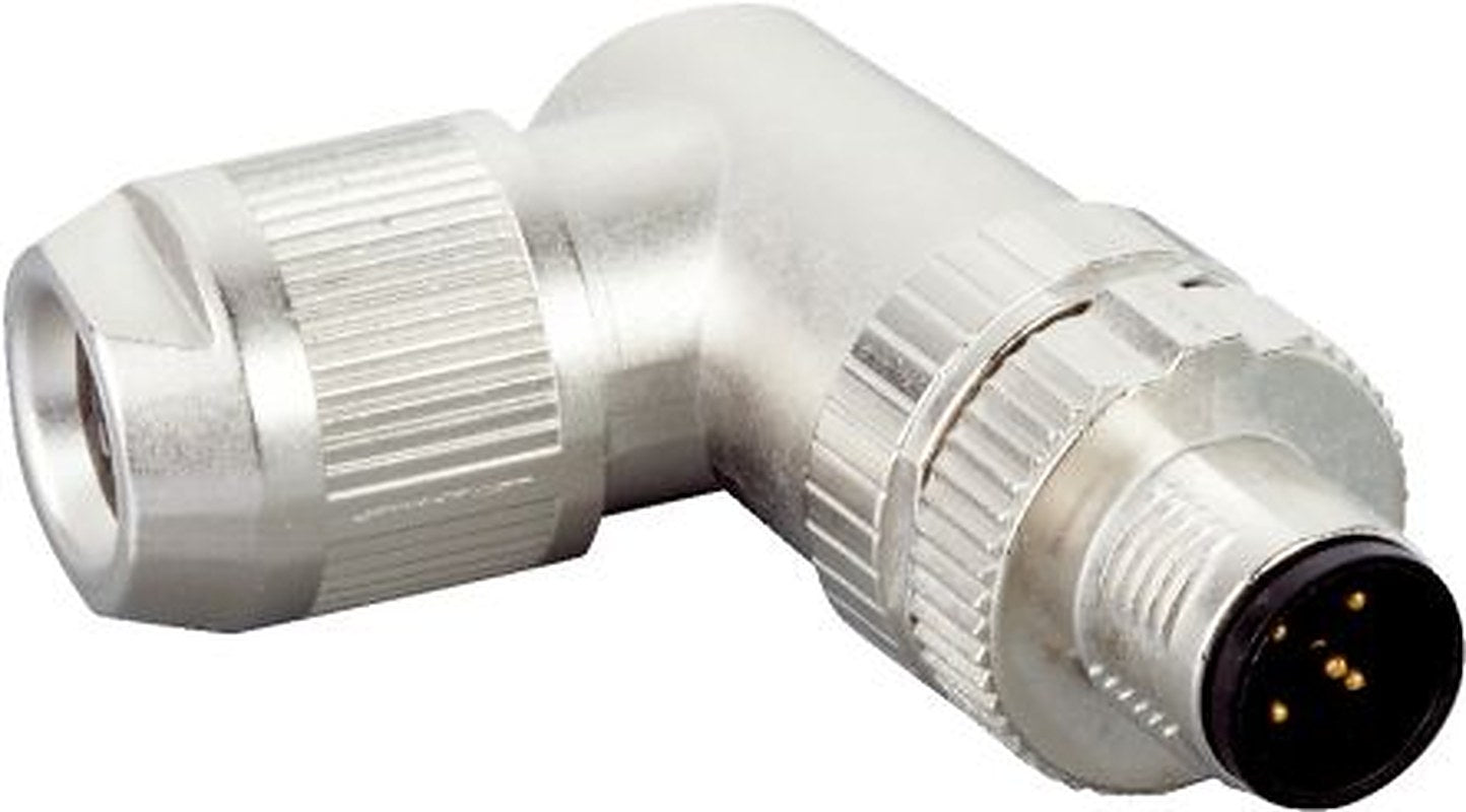 SICK Circular Connector, 4 Contacts, Cable, M12 Connector, Plug, Male, IP67, STE Series