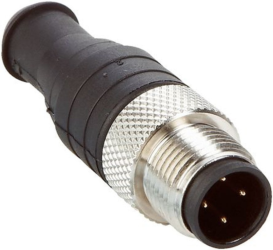 SICK Circular Connector, 4 Contacts, Cable, M12 Connector, Plug, Male, IP67, STE-END Series