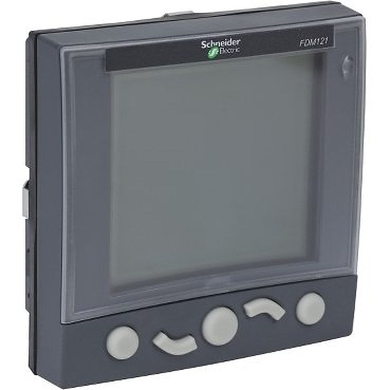 Front display module 121, PowerPacT H/J/L/P/R, 1 circuit breaker to 1 front display over ULP (Front display module 121 PowerPacT H/J/L/P/R) is a Schneider Electric product. Designed for reliable performance and long service life. Available across Iraq — contact us for pricing and delivery options.