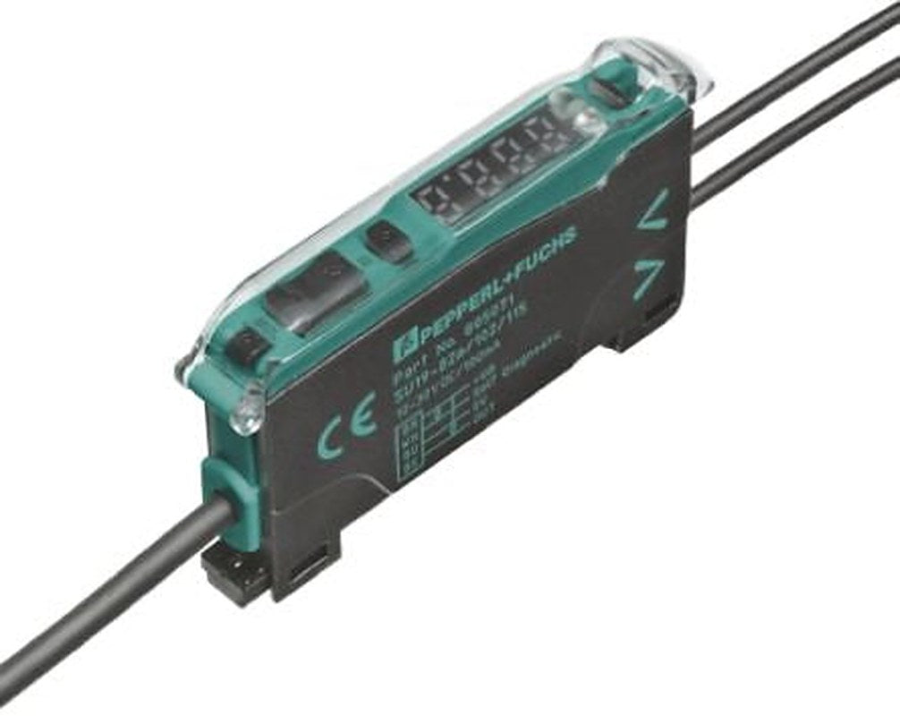 Pepperl + Fuchs Plastic, Glass Fibre Optic Sensor 450 mm, 1 Push-Pull Output NPN/PNP Output, IP50 30V dc