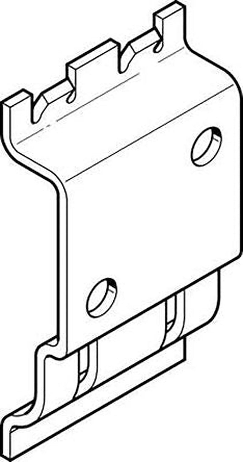 Festo Bracket Male Gauge Pressure