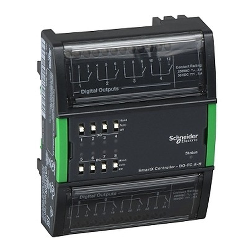 Schneider Electric SXWDOC8HX10001 I/O Module EcoStruxure Building Operation, I/O, DIN Rail