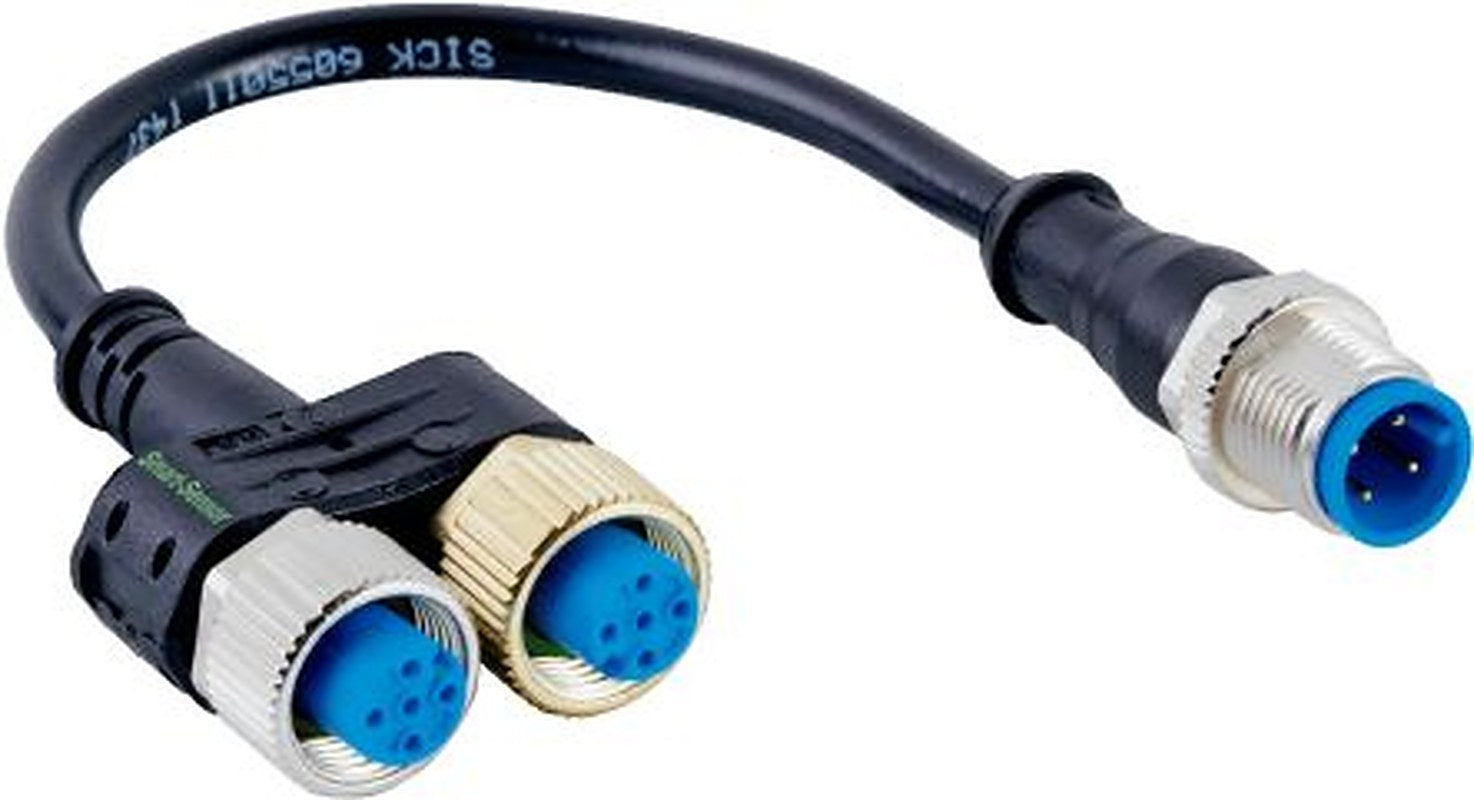 SICK SYL Connecting Cable, 0.34 mm² CSA, Unscreened, 110 mm Polyvinyl Chloride Sheath