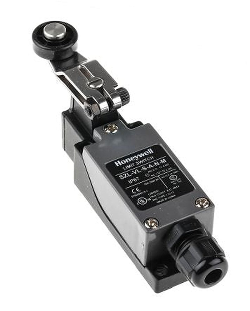 Honeywell SZL-VL Series Fixed Lever, Side Rotary Limit Switch, SPDT, IP67, Metal Housing, 380V ac, 10A