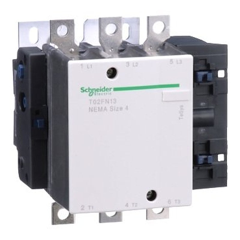 NEMA Contactor, TeSys N, nonreversing, Size 4, 135A, 100HP at 460VAC, 3 pole, 3 phase, 120VAC 50/60Hz coil, open (NEMA Contactor TeSys N) is a Schneider Electric product. Designed for reliable performance and long service life. Available across Iraq — contact us for pricing and delivery options.