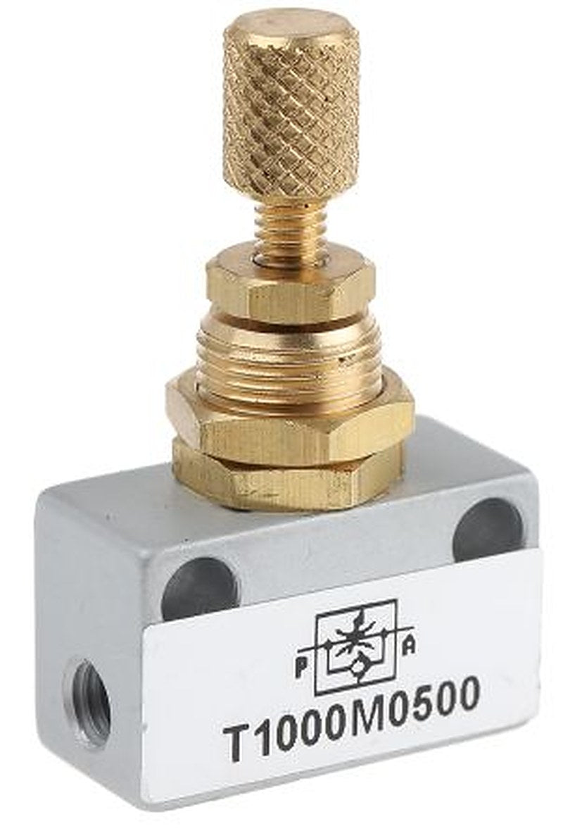 Norgren T1000 Series Uni-Directional Flow Regulator, Inlet Female, Outlet Female G