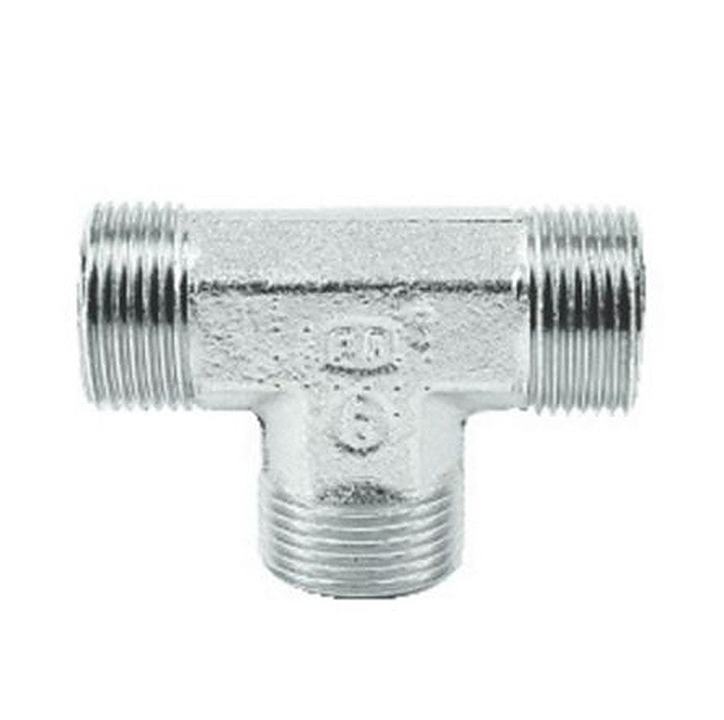 Parker T12SCFX Hydraulic Fitting Male, Steel, 12 mm Hose ID