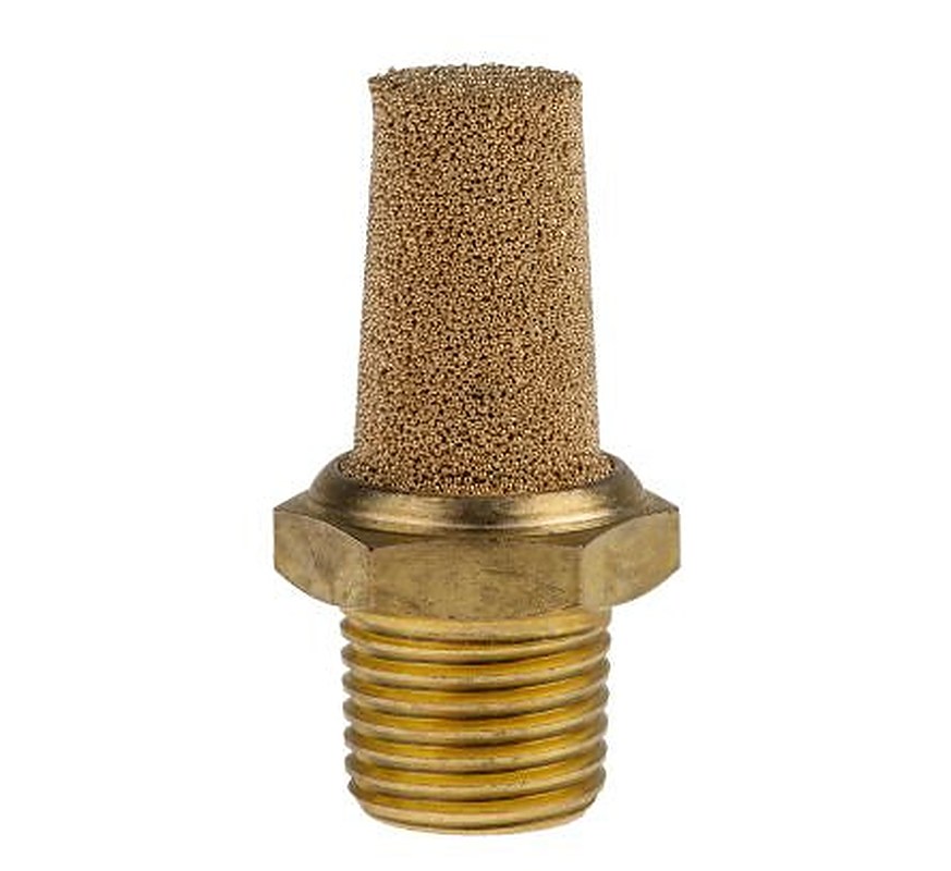 Norgren T40 Brass Pneumatic Silencer 10 bar Threaded R