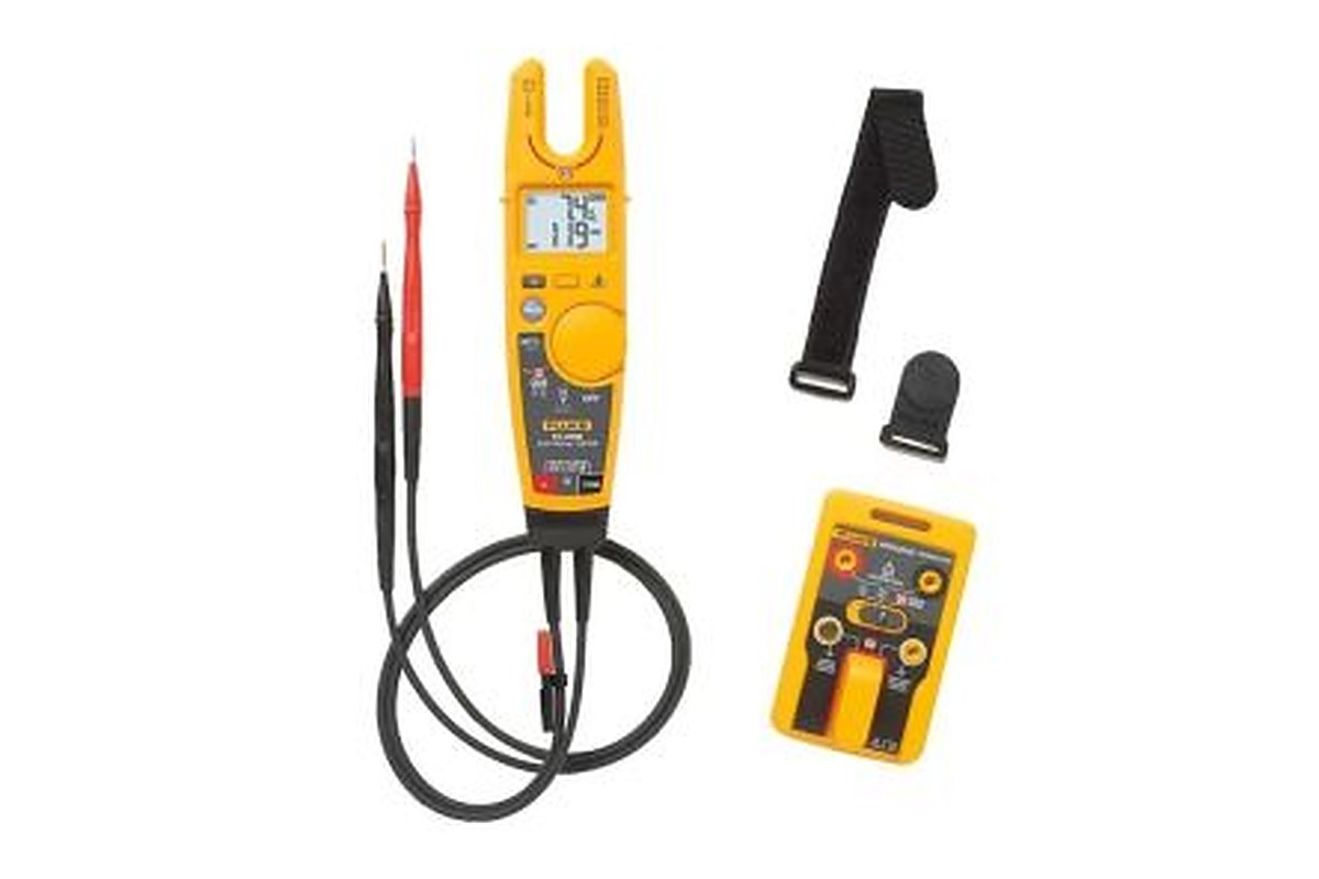 Fluke T6-1000, AC285, C150, LCD Voltage Tester, 1000V ac/dc, Battery Powered CAT III, CAT IV, T6-1000 KIT2