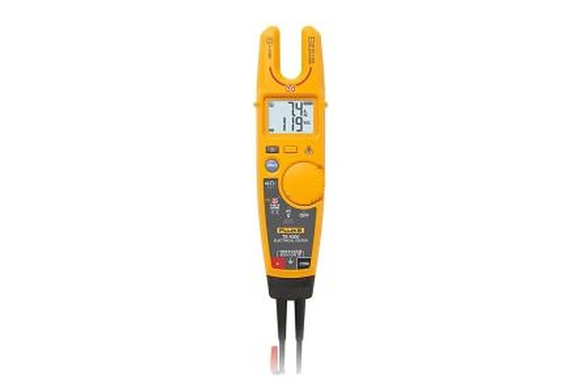 Fluke T6-1000, LCD Voltage Tester, 1000V, Battery Powered CAT IV, CAT III, T6-1000
