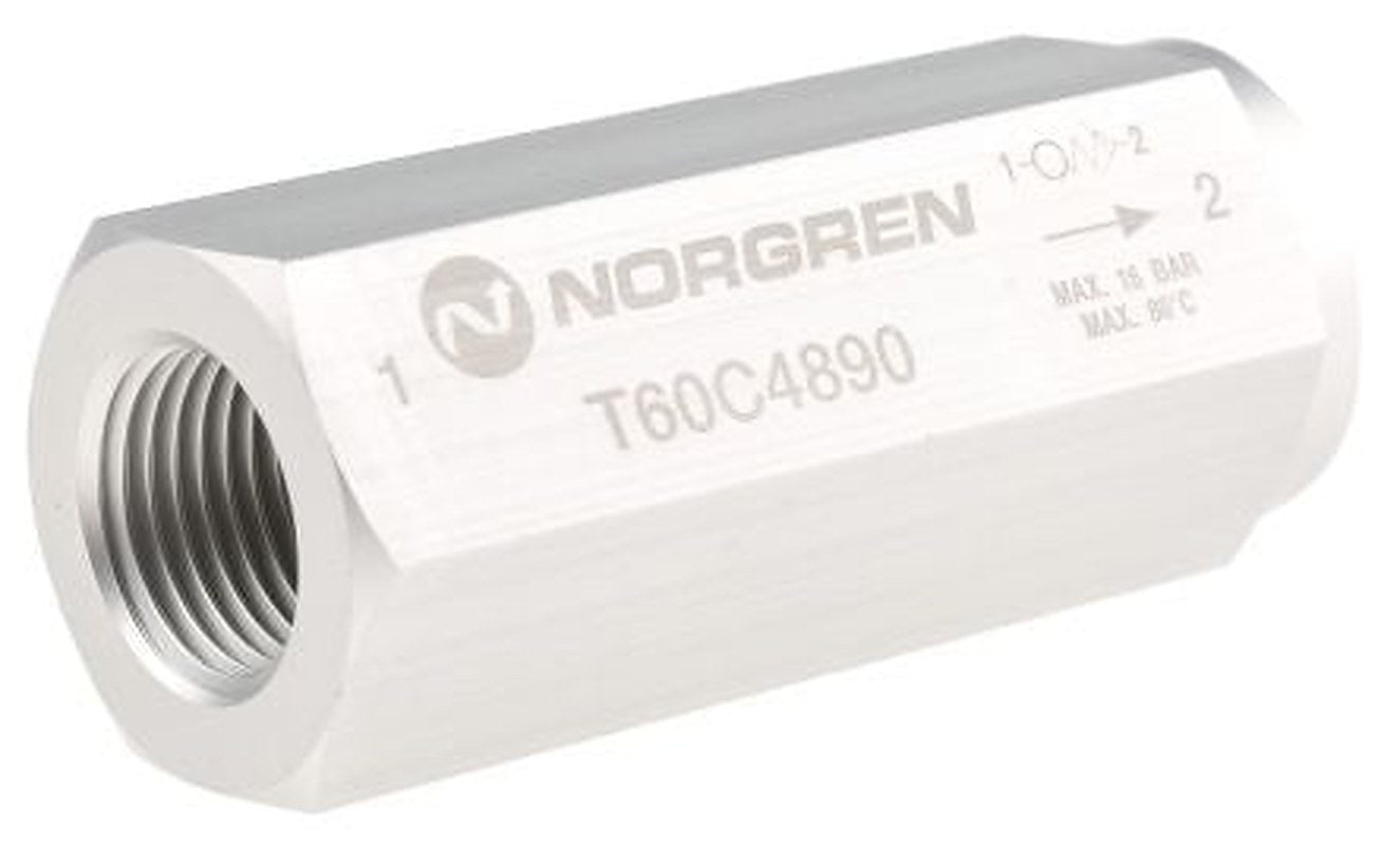Norgren Pneumatic Shut-Off Valve, 23.2 L/s 1/2 in G Female Thread
