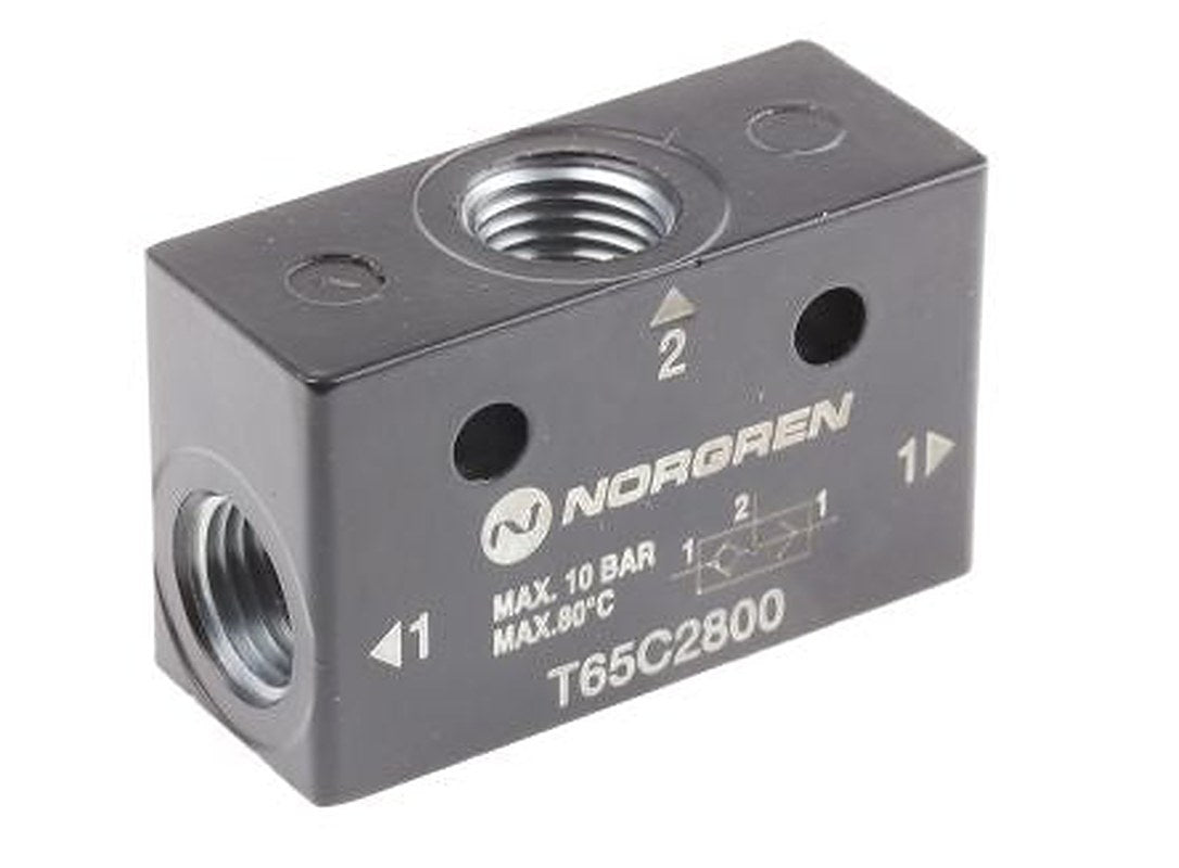 Norgren T65C series 10 bar Pneumatic Logic Controller with OR function