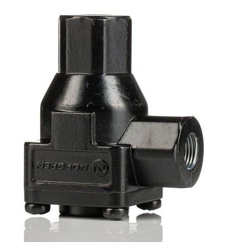 Norgren Quick Exhaust Valve x 10 bar Female A: Threaded B: Threaded 1/8 in