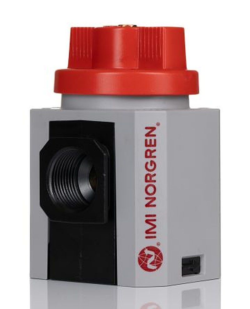Norgren Locking Shut-Off Valve Pneumatic Manual Control Valve Excelon Plus Series, ISO G Parallel/PTF G 3/4, III B