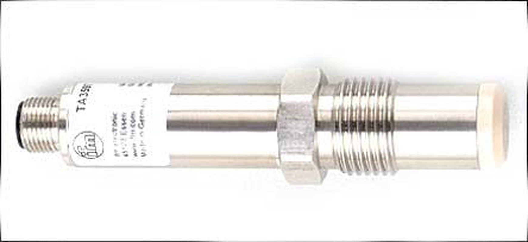 ifm electronic PT100 RTD Sensor 18 mm Dia, 38 mm Long, 4 Wire, 100 °C Max
