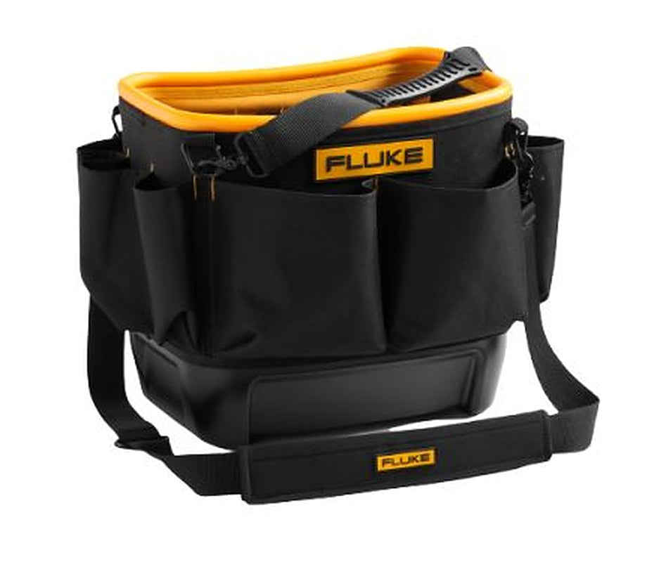 Fluke Polyester, Polyvinyl Chloride Tool Bag with Shoulder Strap 330 mm x 305mm x 425 mm