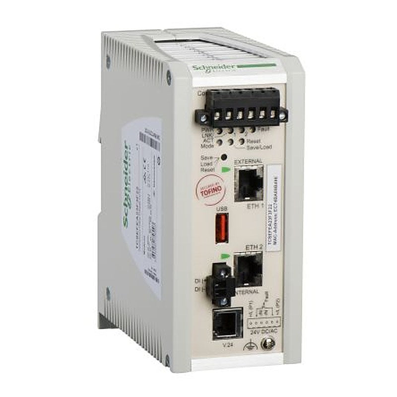 Schneider Electric TCSEFEC23F3F21 Smart 2 Port Network Switch