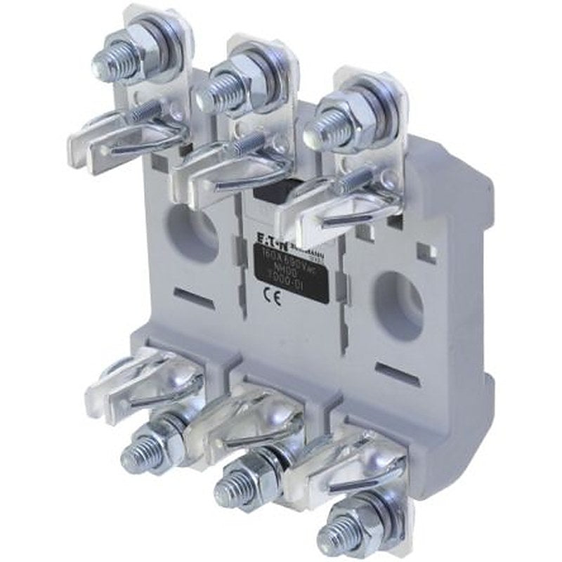 Eaton 160A Rail Mount Fuse Holder for NH0, 3P-Pole, 690V ac