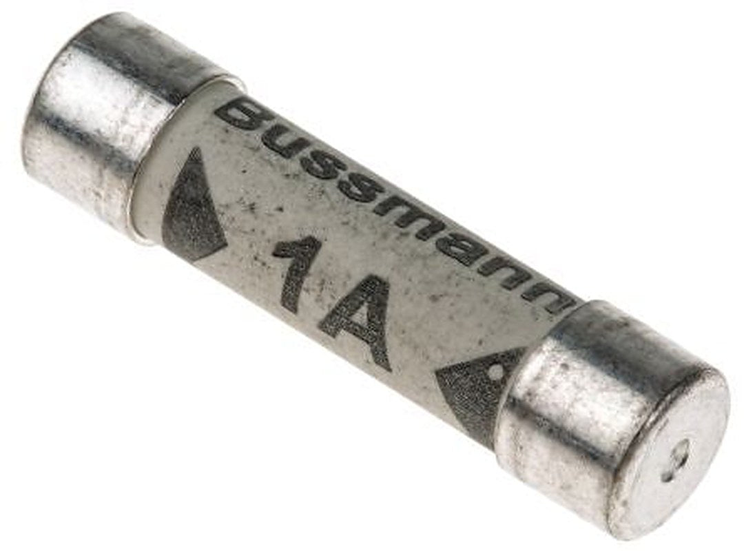 Eaton 1A F Ceramic Cartridge Fuse, 6.3 x 25 mm