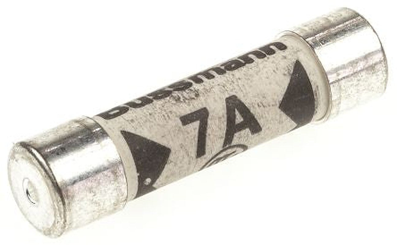 Eaton 7A F Ceramic Cartridge Fuse, 6.3 x 25 mm