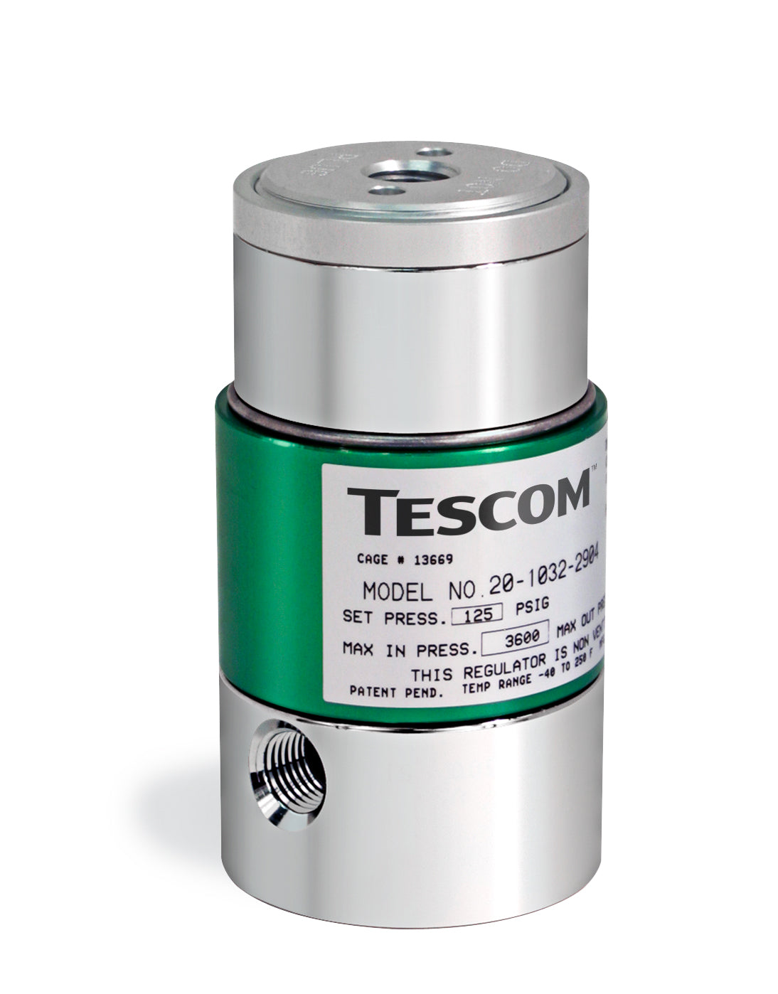 TESCOM 20-1000 Series Pressure Regulator Gas