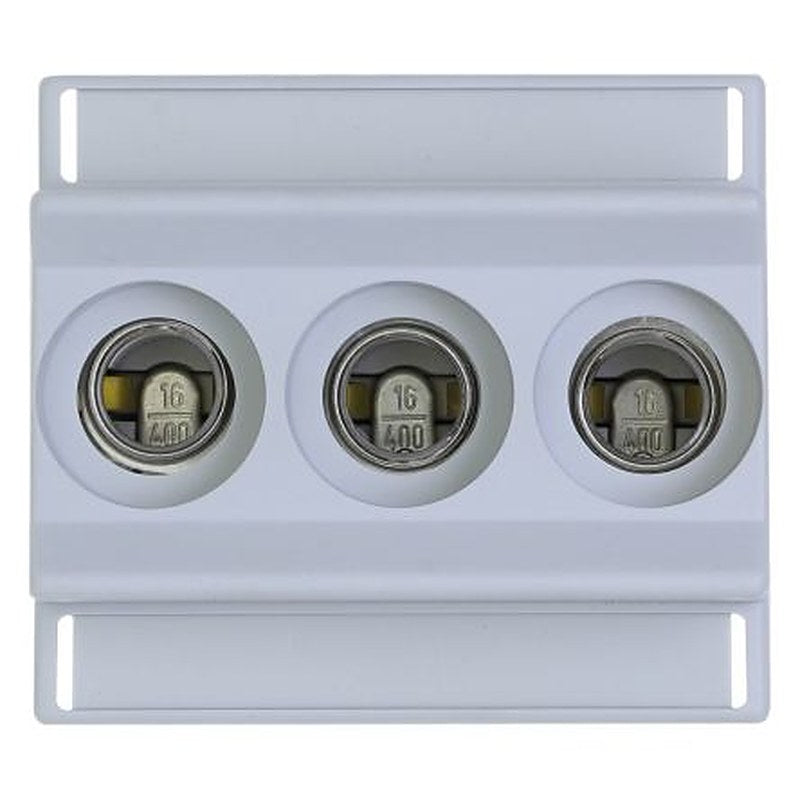 Eaton 16A Fuse Holder, 3P-Pole for 36 x 71 x 81 mm, 400V