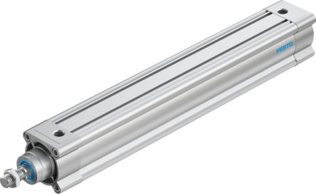 Festo Pneumatic Piston Rod Cylinder - 1383642 63 mm Bore, 400 mm DSBC Series, Double Acting Acting