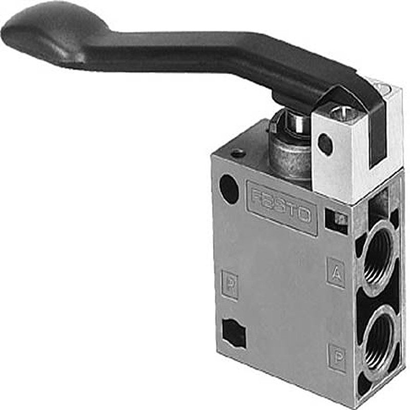 Festo Lever Pneumatic Manual Control Valve TH Series, G 1/4 in, 8990