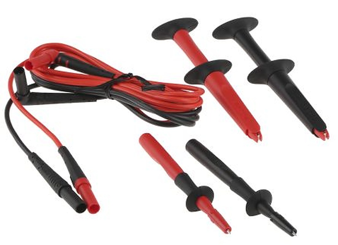 Fluke TL220-1 Industrial Test Lead Kit, CAT III, CAT IV, 10A