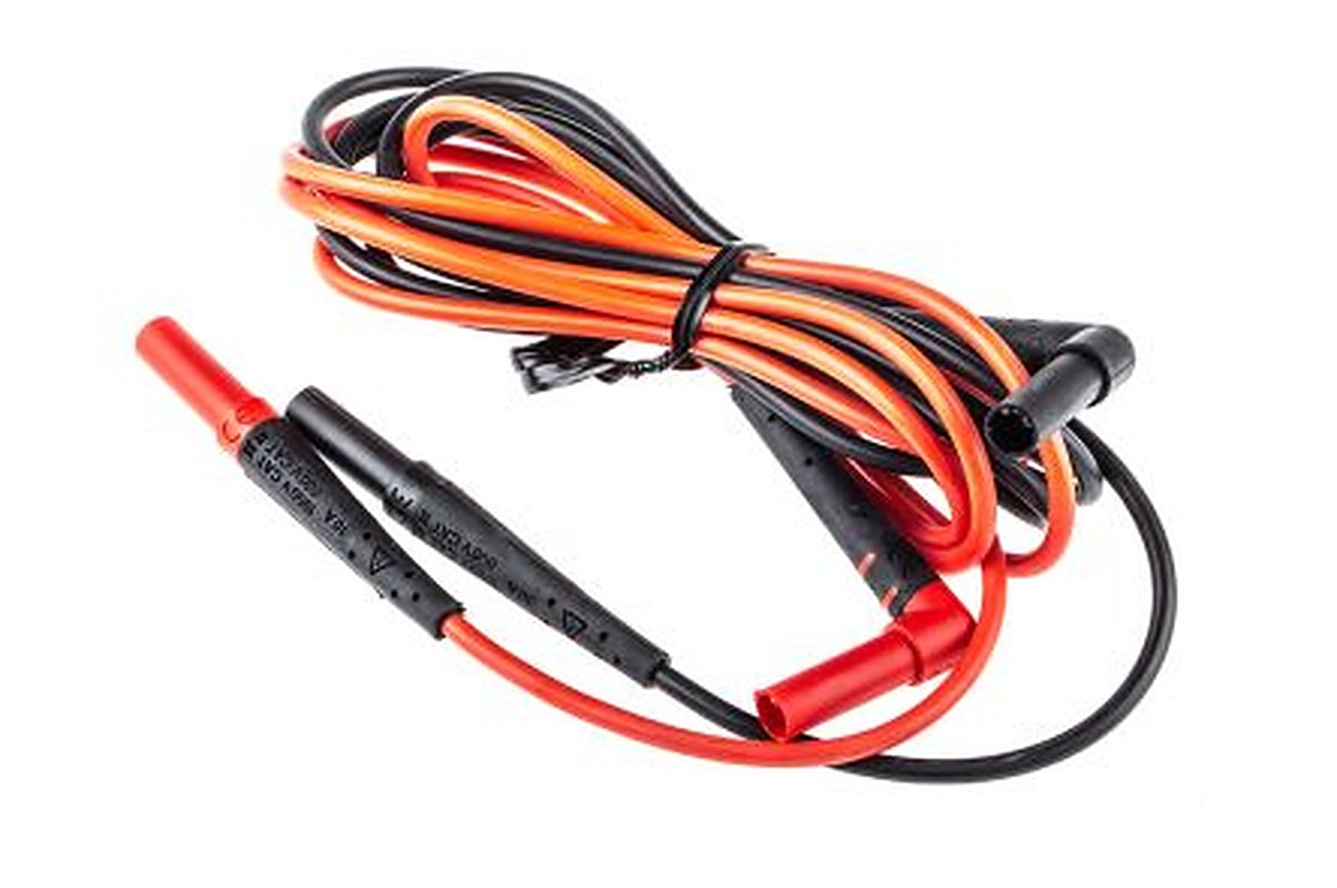 Fluke TL224 Silicone Test Lead Set, CAT IV, CAT III, 10A