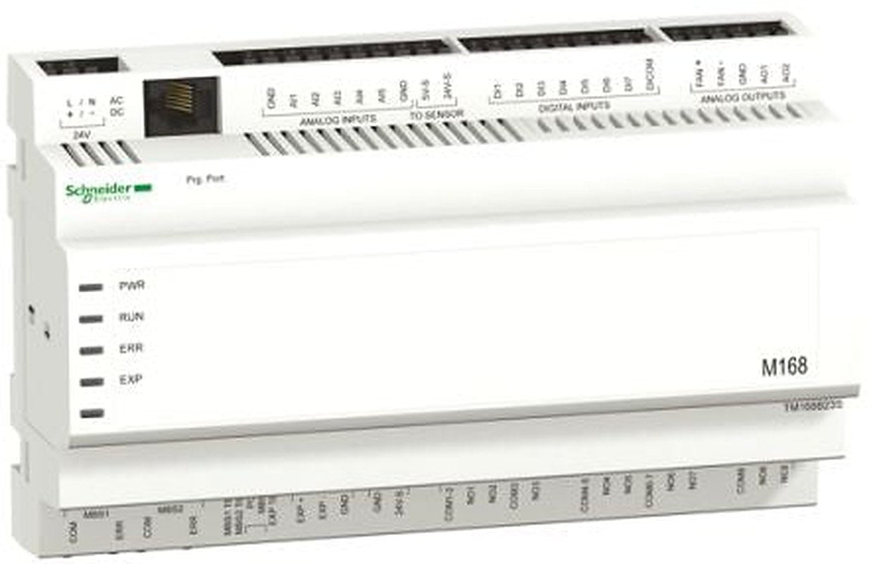 Schneider Electric TM168B Series PLC CPU, Relay Output, 7-Input, Analogue Input