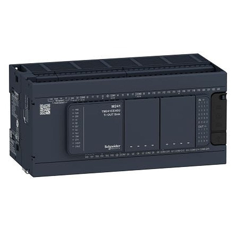 Schneider Electric Modicon TM Series PLC CPU, Relay Output, 24-Input, Discrete Input