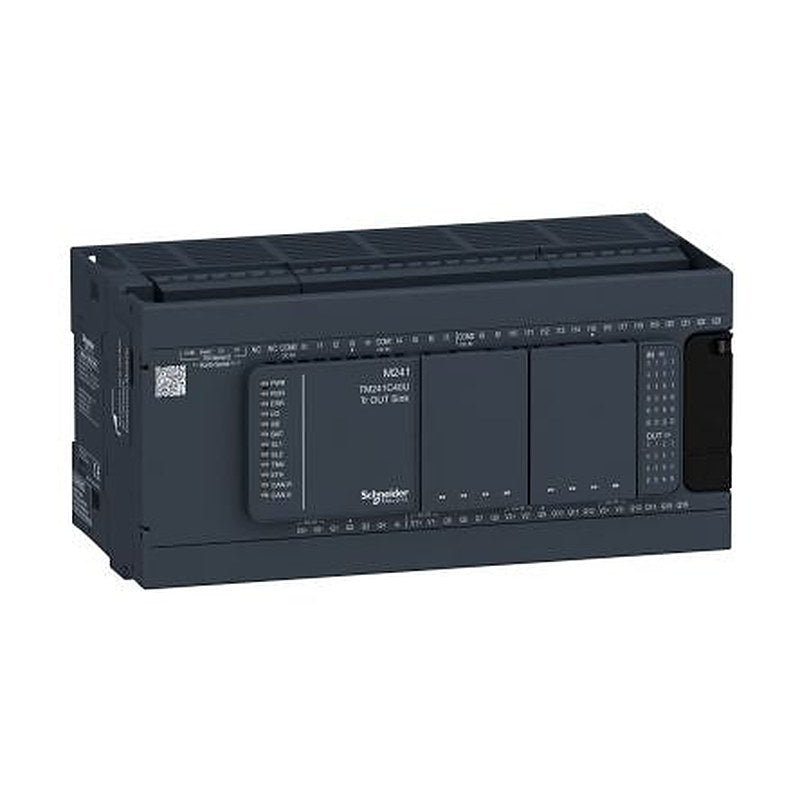Schneider Electric Modicon TM Series PLC CPU, Transistor Output, 24-Input, Discrete Input