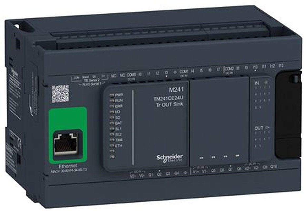 Schneider Electric Modicon TM Series PLC CPU, Transistor Output, 14-Input, Discrete Input