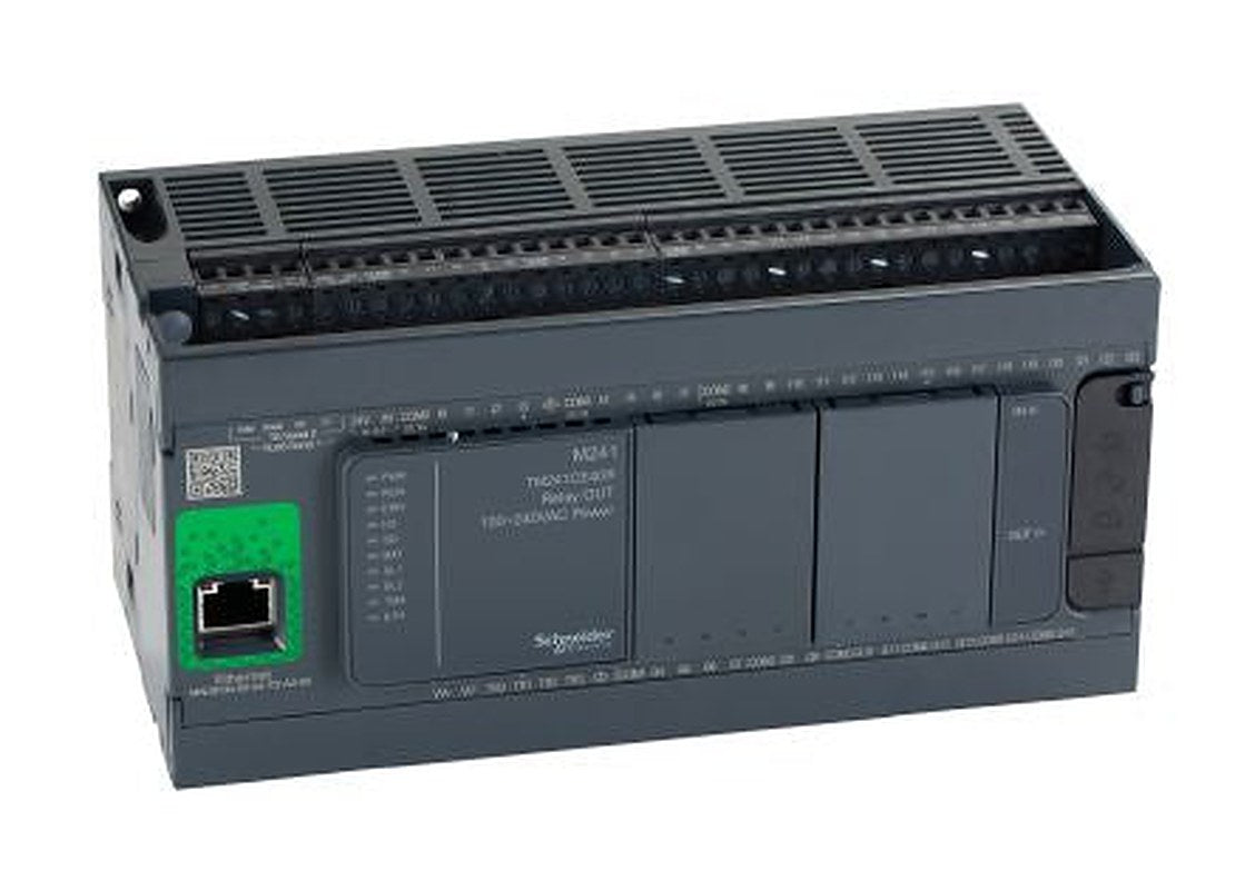 Schneider Electric Modicon TM Series PLC CPU, Relay Output, 24-Input, Discrete Input