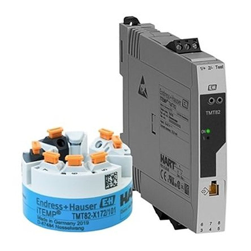 Endress+Hauser iTEMP TMT82 Temperature Transmitter Thermocouple, RTD Input 42V dc, 85 °C, -40 °C
