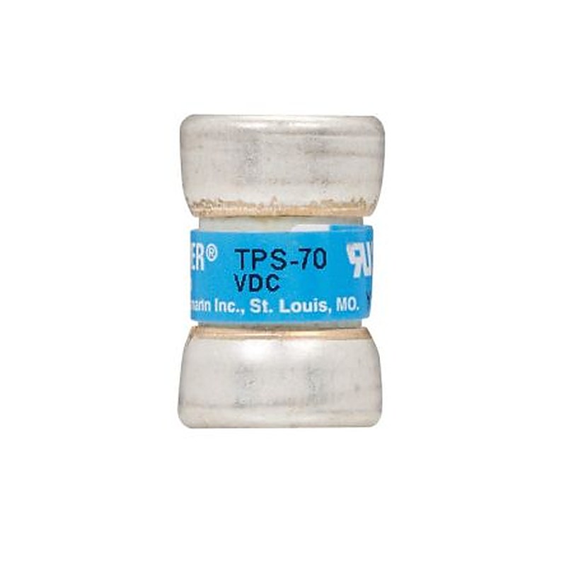 Eaton 50A Glass Melamine Cartridge Fuse, 0.56 x 0.87 in