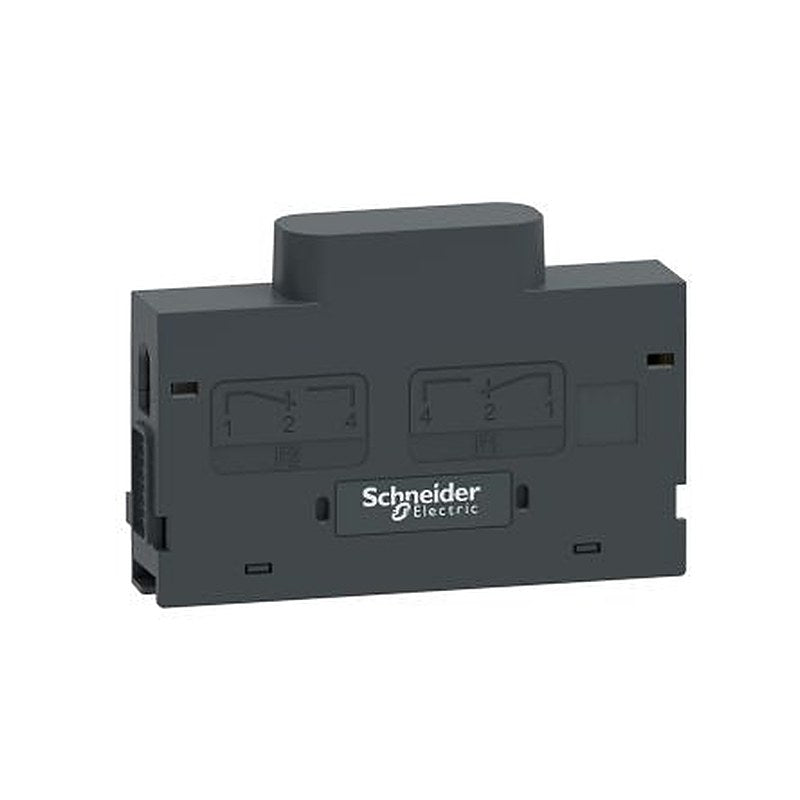 Schneider Electric Auxiliary Contact Module, 2 Contact, 2 NO/2 NC, TransferPacT, 6 A, 250V, TPSAUX33