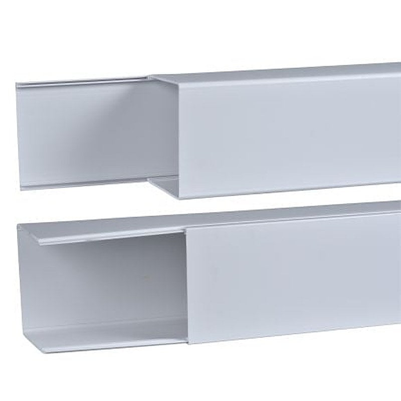 Schneider Electric TRK White, W100mm x D50 mm, L3 m, Polyvinyl Chloride (Unplasticised)