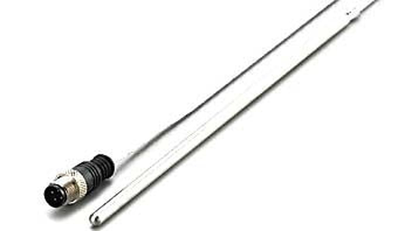 ifm electronic PT100 RTD Sensor 6 mm Dia, 250 mm Long, 600 °C Max
